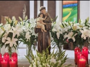 Feast Mass St Anthony de Padua at Epiphany